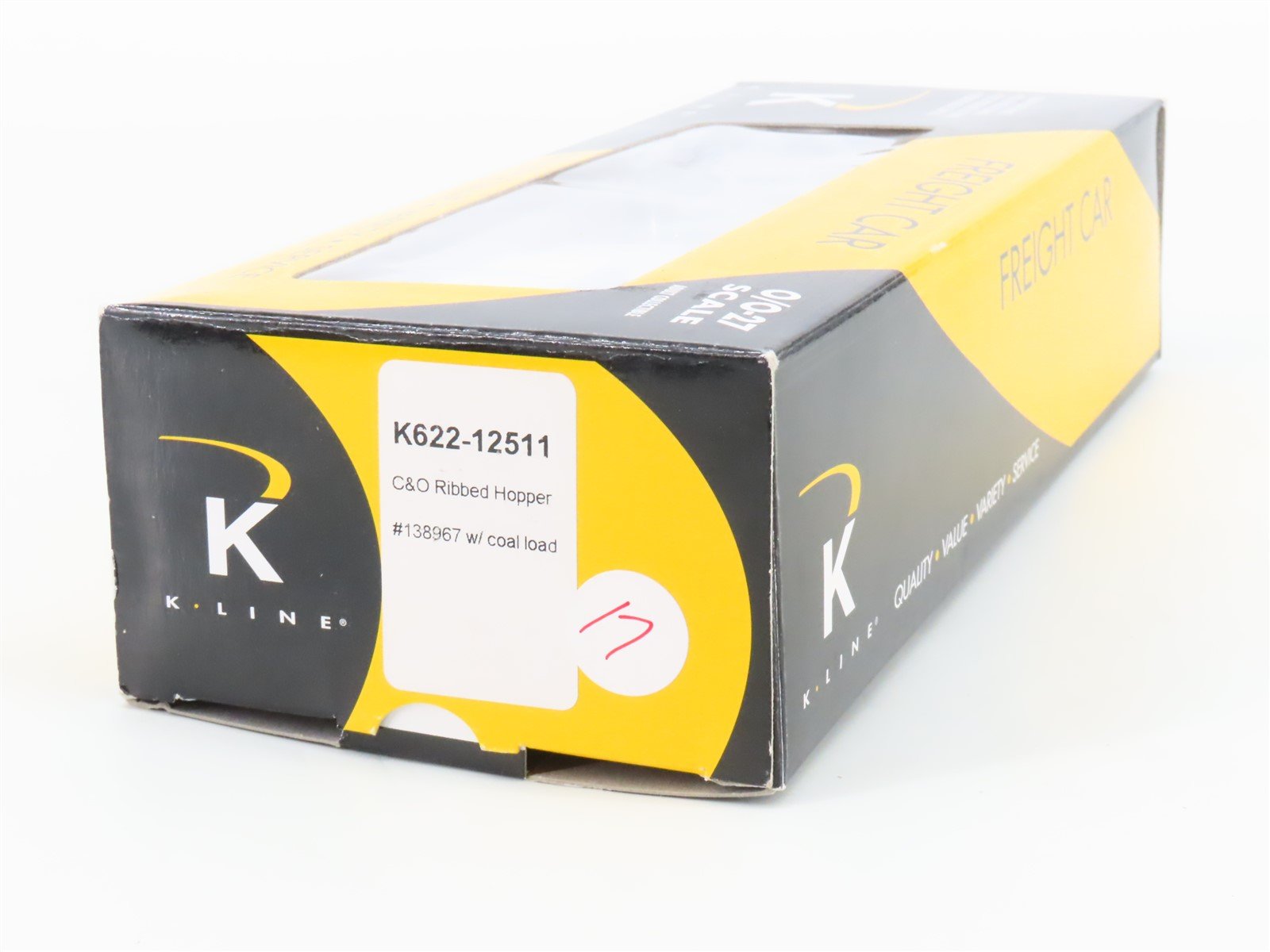 O Gauge 3-Rail K-Line K622-12511 C&O Chesapeake & Ohio 2-Bay Hopper #138967