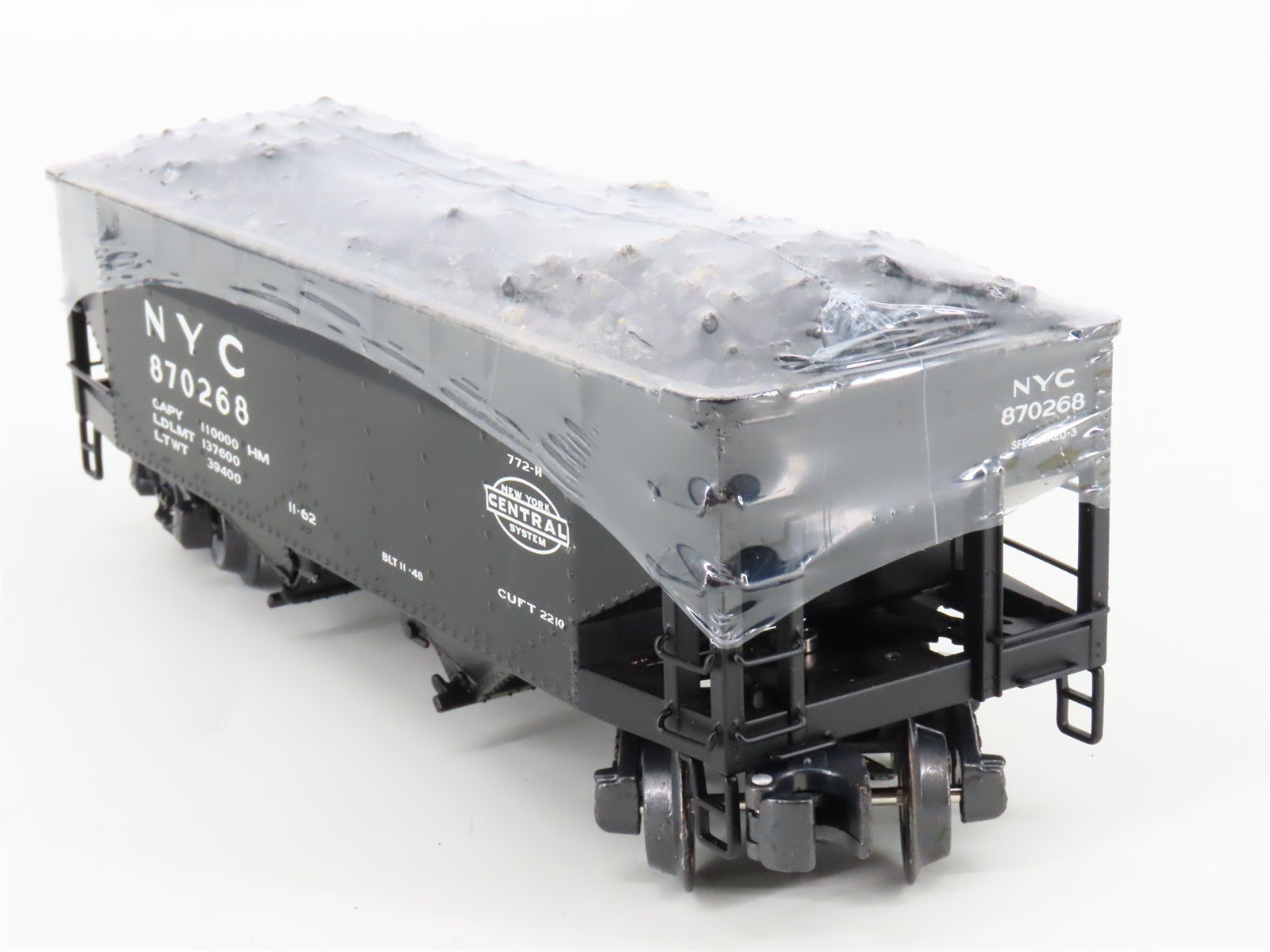 O Gauge 3-Rail K-Line K6251-1753 NYC New York Central 2-Bay Hopper #870268