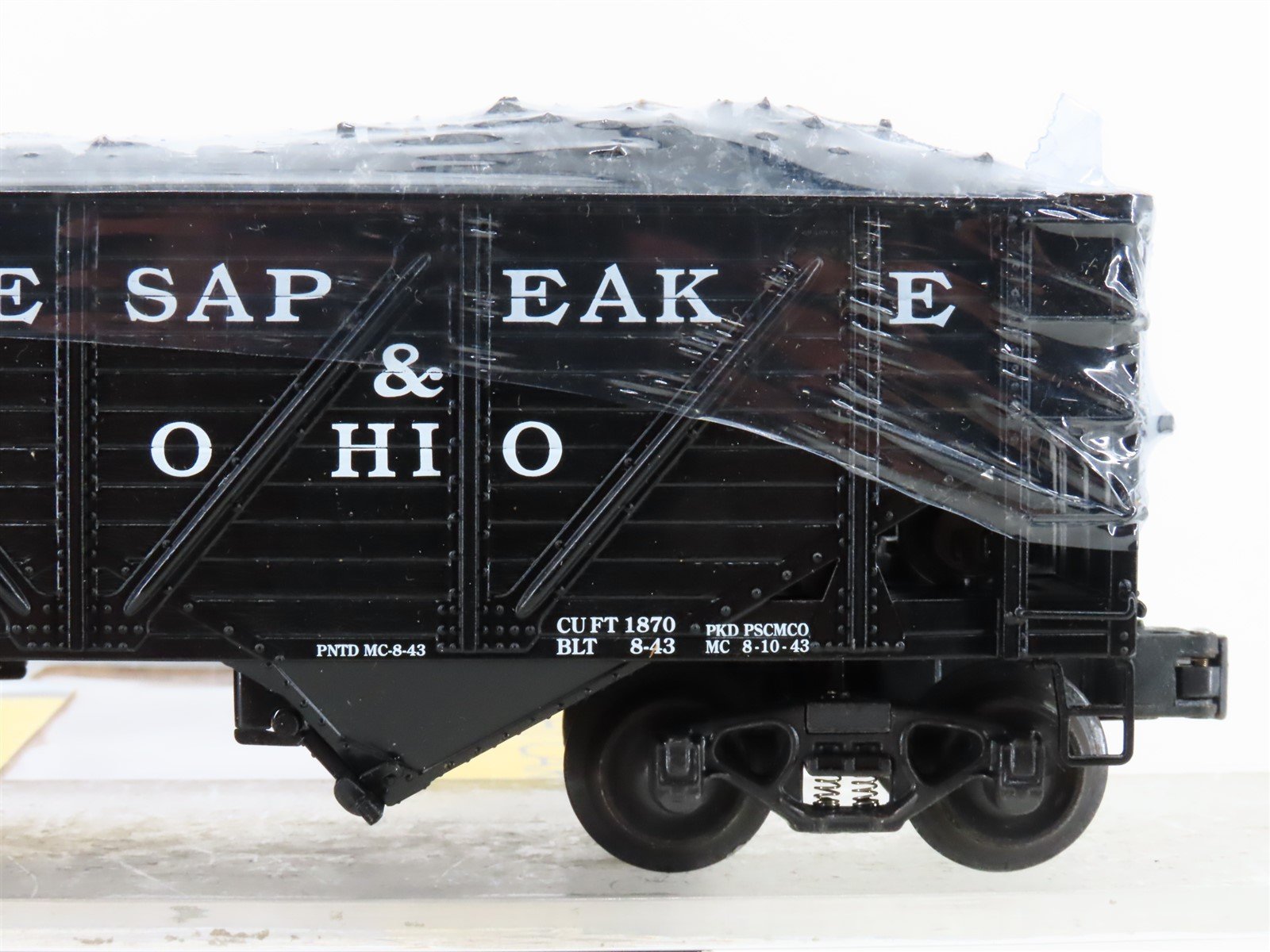 O Gauge 3-Rail K-Line K6255-1251 C&O Chesapeake & Ohio 2-Bay Hopper #53048