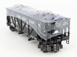 O Gauge 3-Rail K-Line K6255-1251 C&O Chesapeake & Ohio 2-Bay Hopper #53048
