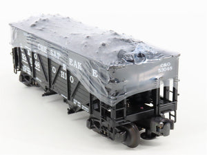 O Gauge 3-Rail K-Line K6255-1251 C&O Chesapeake & Ohio 2-Bay Hopper #53048