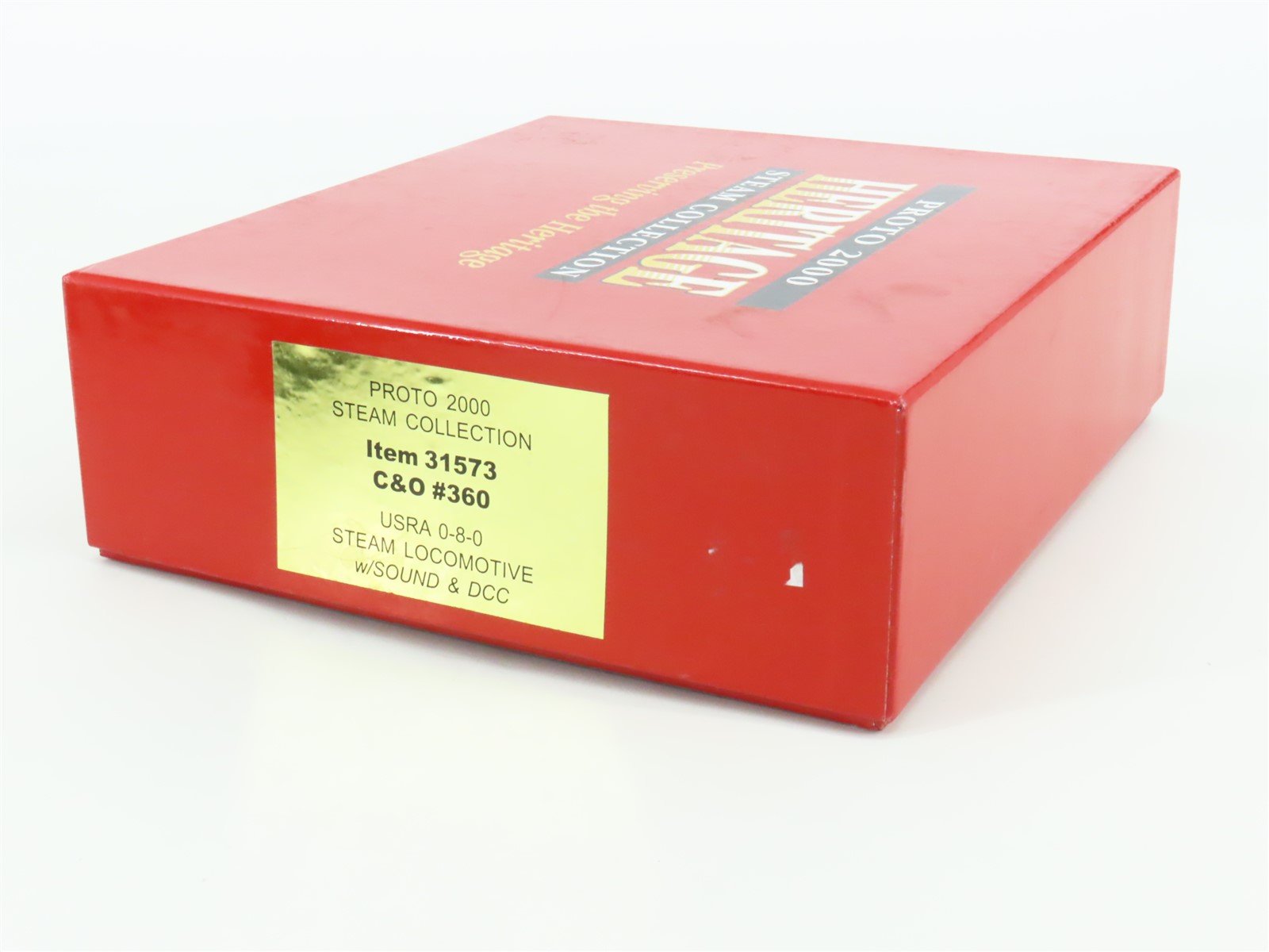 HO Scale Proto 2000 31573 C&O Chesapeake & Ohio 0-8-0 Steam #360 w/ DCC & Sound