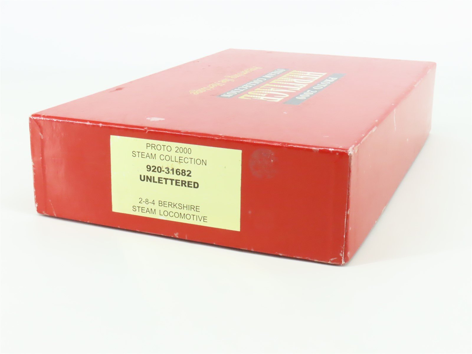 HO Scale Proto 2000 920-31682 Unlettered 2-8-4 Steam Locomotive