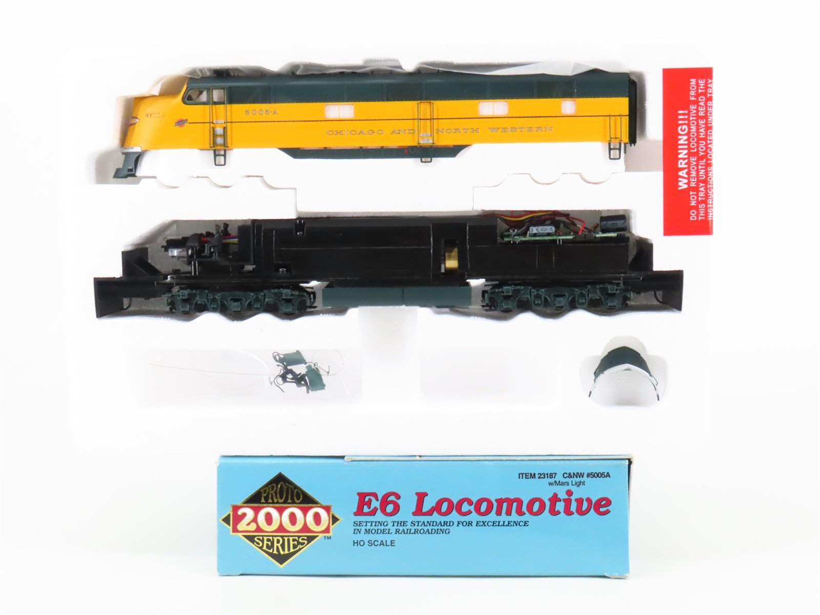HO Scale Proto 2000 23187 CNW Chicago Northwestern E6A Diesel Locomotive #5005A