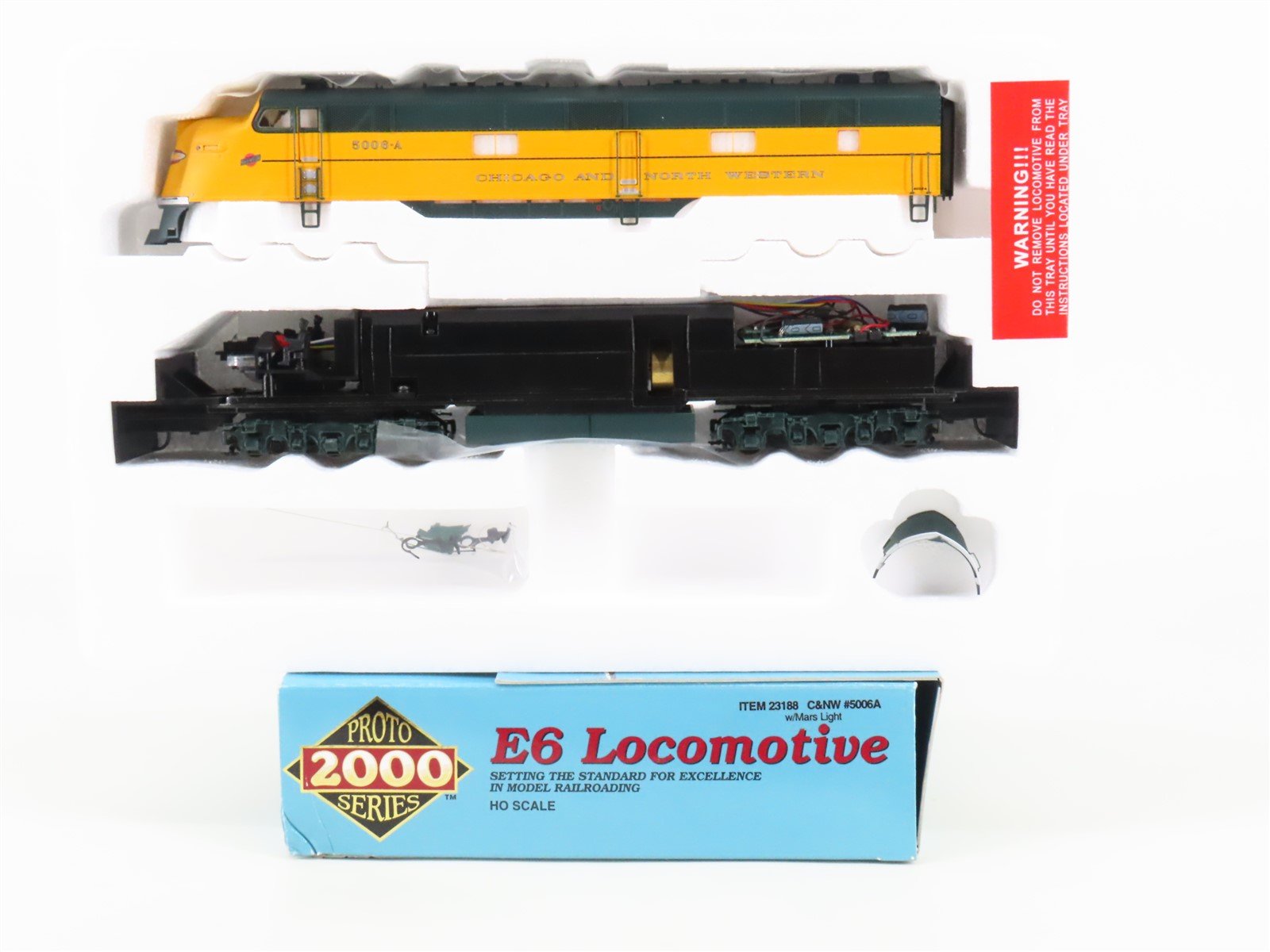 HO Scale Proto 2000 23188 CNW Chicago Northwestern E6A Diesel Locomotive #5006A