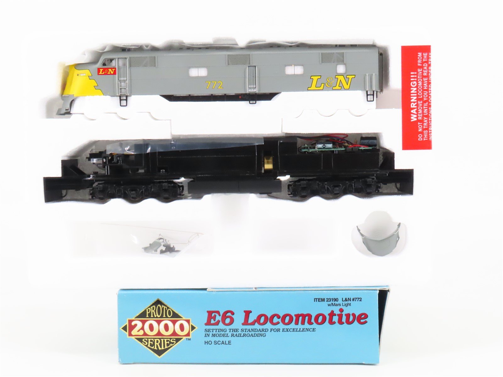 HO Scale Proto 2000 23190 L&N Louisville & Nashville E6A Diesel Locomotive #772