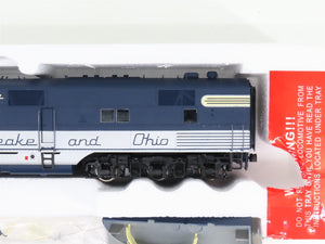 HO Scale Proto 2000 C&O Chesapeake & Ohio E7 A/A Diesel Locomotive Set