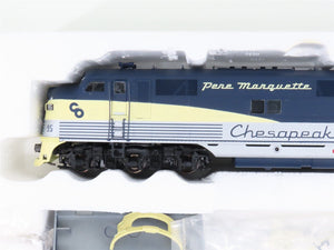 HO Scale Proto 2000 C&O Chesapeake & Ohio E7 A/A Diesel Locomotive Set