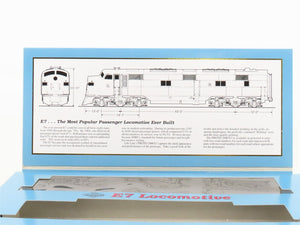 HO Scale Proto 2000 21072 Undecorated E7A Diesel Locomotive