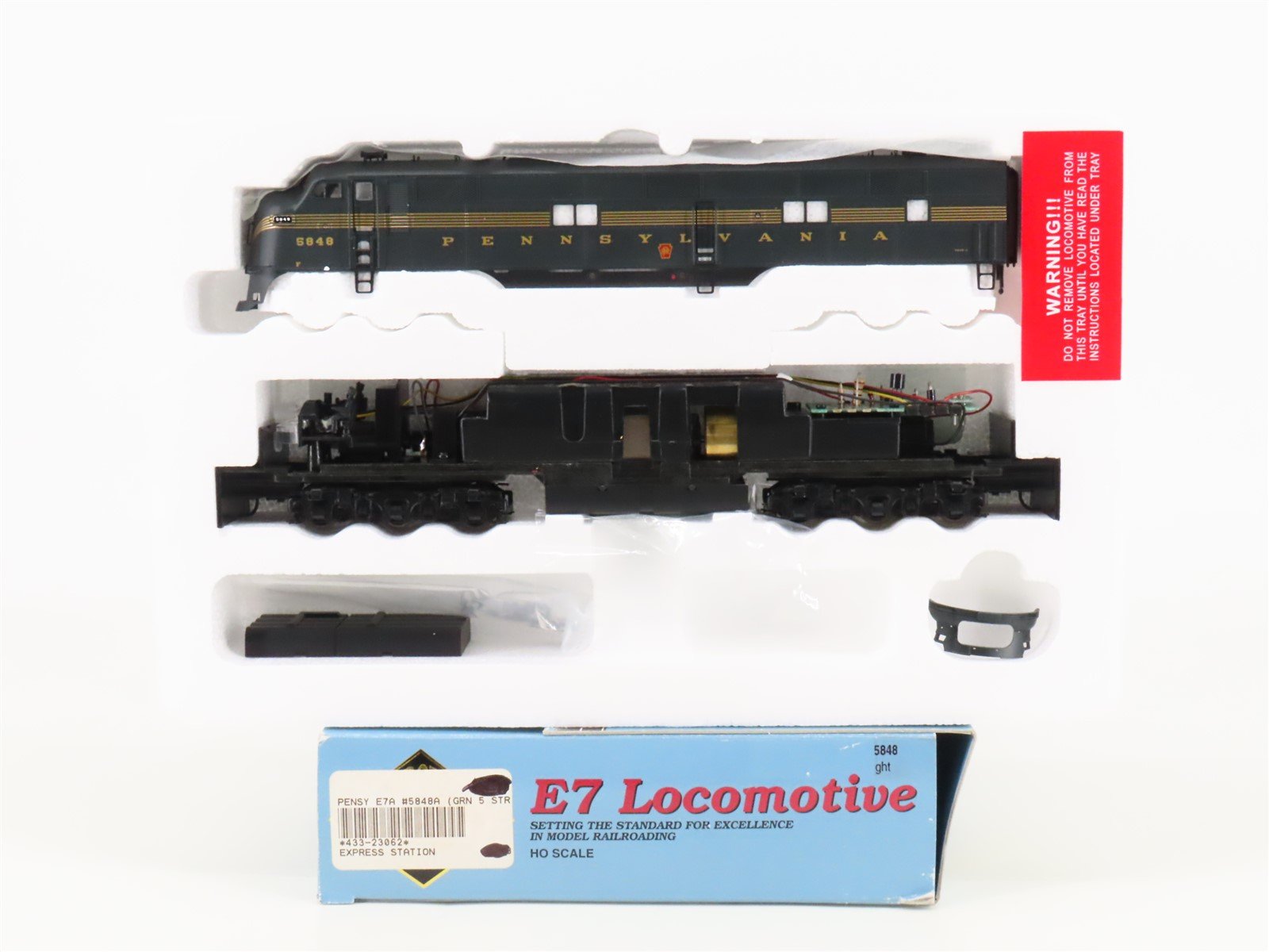 HO Scale Proto 2000 PRR Pennsylvania E7A Diesel Locomotive #5848