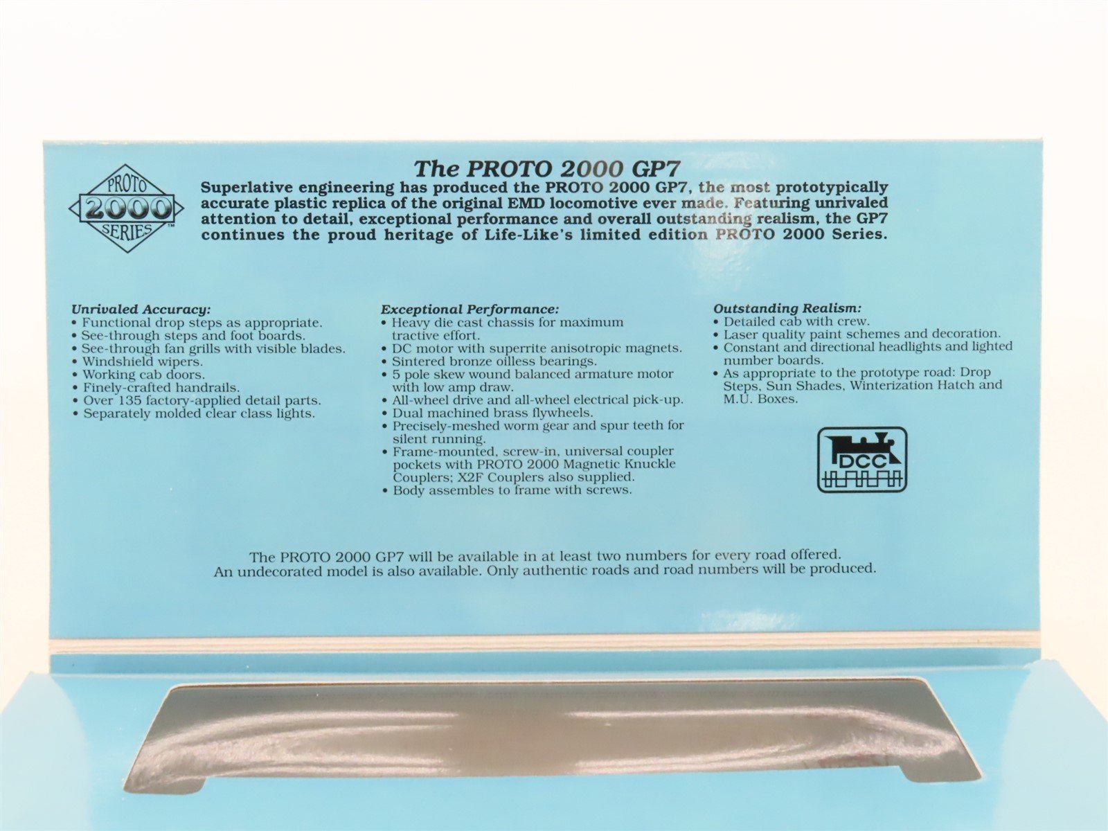 HO Scale Proto 2000 23008 PRR Pennsylvania GP7 Diesel Loco #8510 BAD GEARS