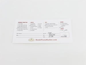 HO Scale Proto 2000 C&O Chesapeake & Ohio EMD GP30 Diesel No# - BAD GEARS