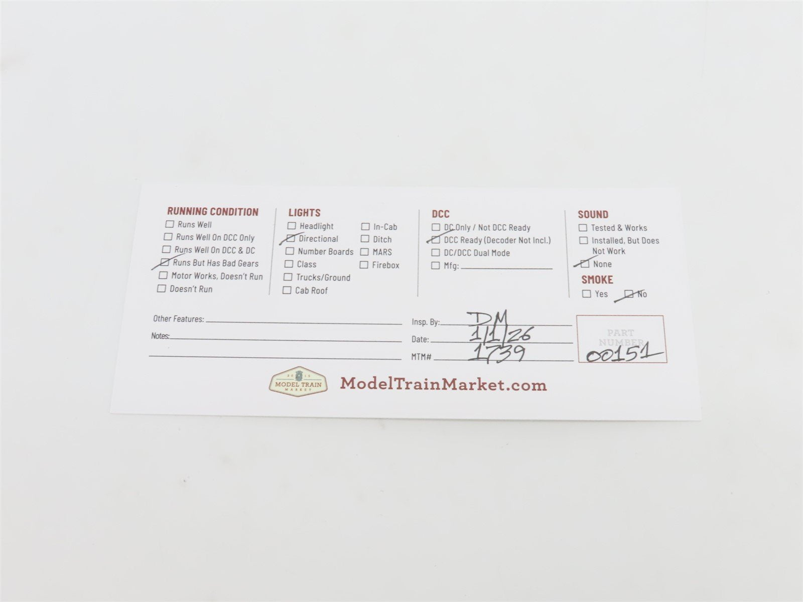 HO Proto 2000 23089 UP Union Pacific EMD GP30 Ph. II Diesel #822 - BAD GEARS