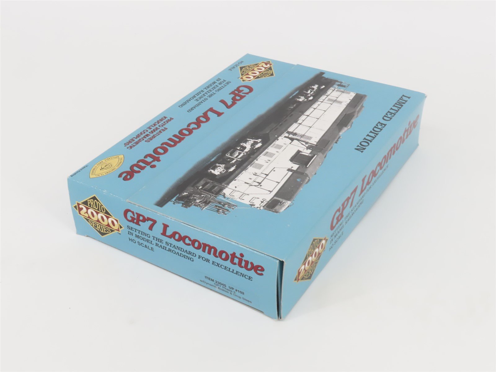 HO Proto 2000 23045 UP Union Pacific EMD GP7 Ph. II Diesel #102 - BAD GEARS