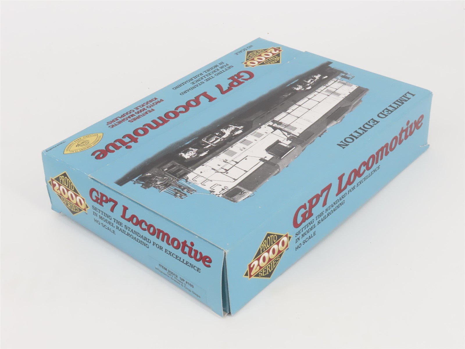 HO Proto 2000 23012 UP Union Pacific EMD GP7 Ph. III Diesel #103 - BAD GEARS