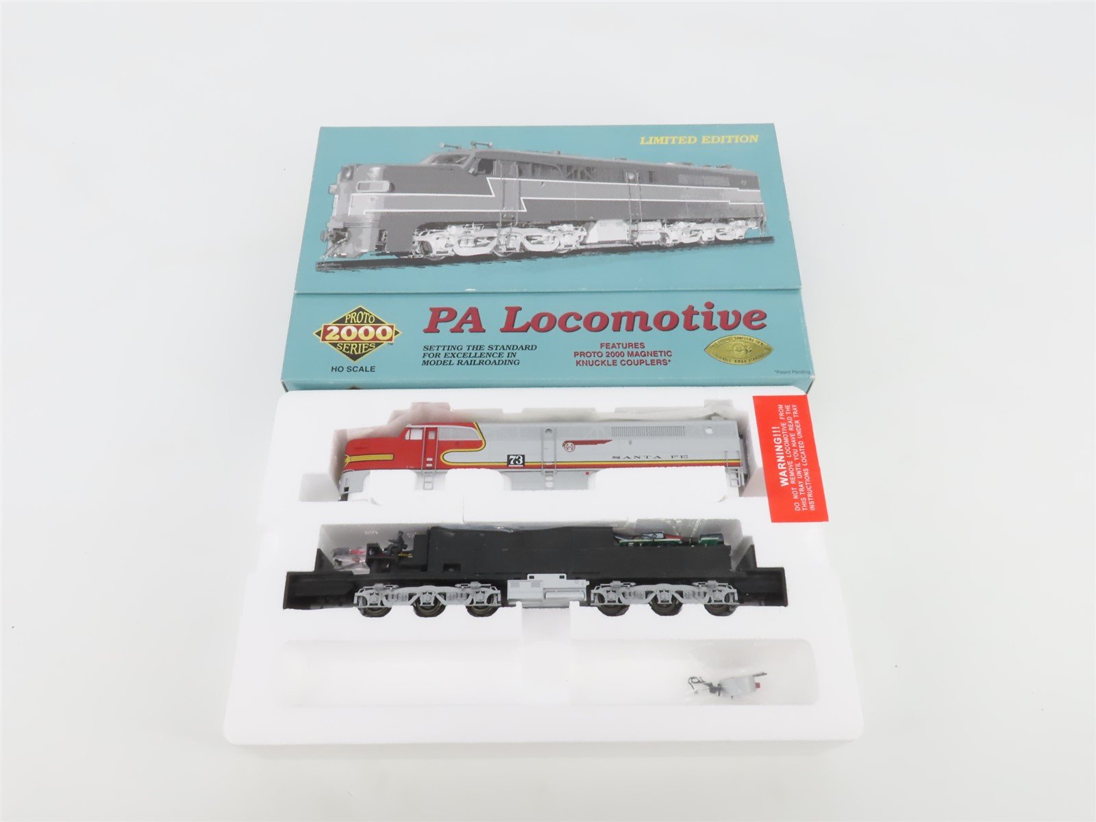 HO Proto 2000 21569 ATSF Santa Fe "Warbonnet" ALCO PA Diesel #73 - DCC Ready