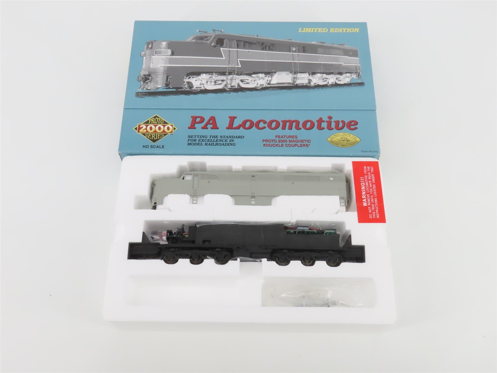 HO Scale Proto 2000 21609 Undecorated ALCO PA Diesel Locomotive - DCC Ready