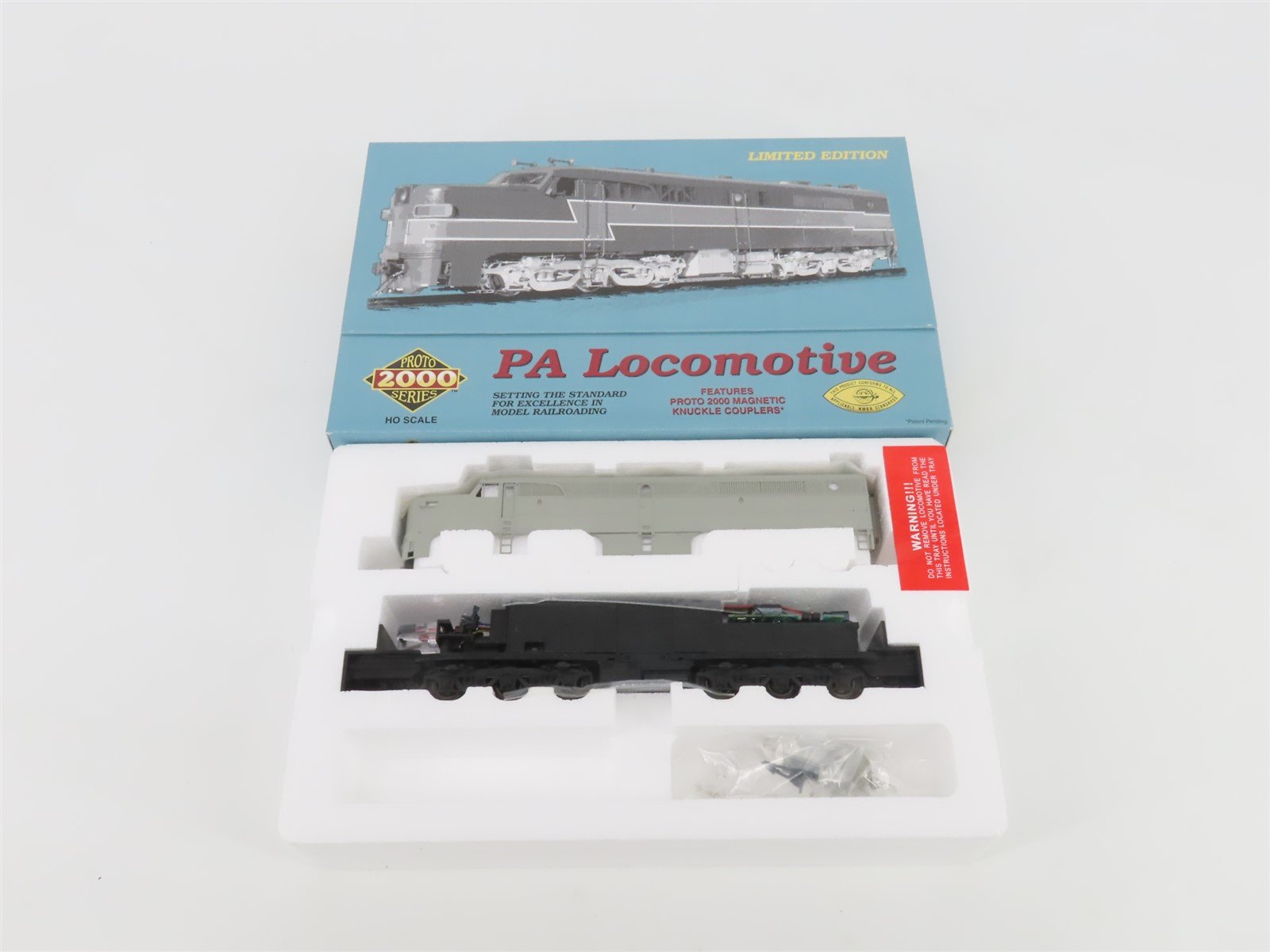 HO Scale Proto 2000 21631 Undecorated ALCO PA Diesel Locomotive - DCC Ready