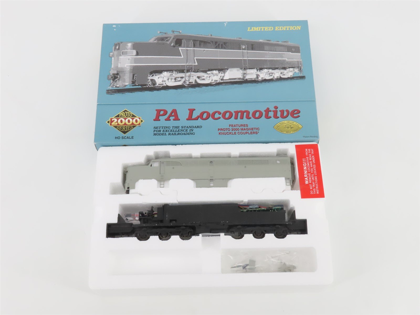HO Scale Proto 2000 21609 Undecorated ALCO PA Diesel Locomotive - DCC Ready