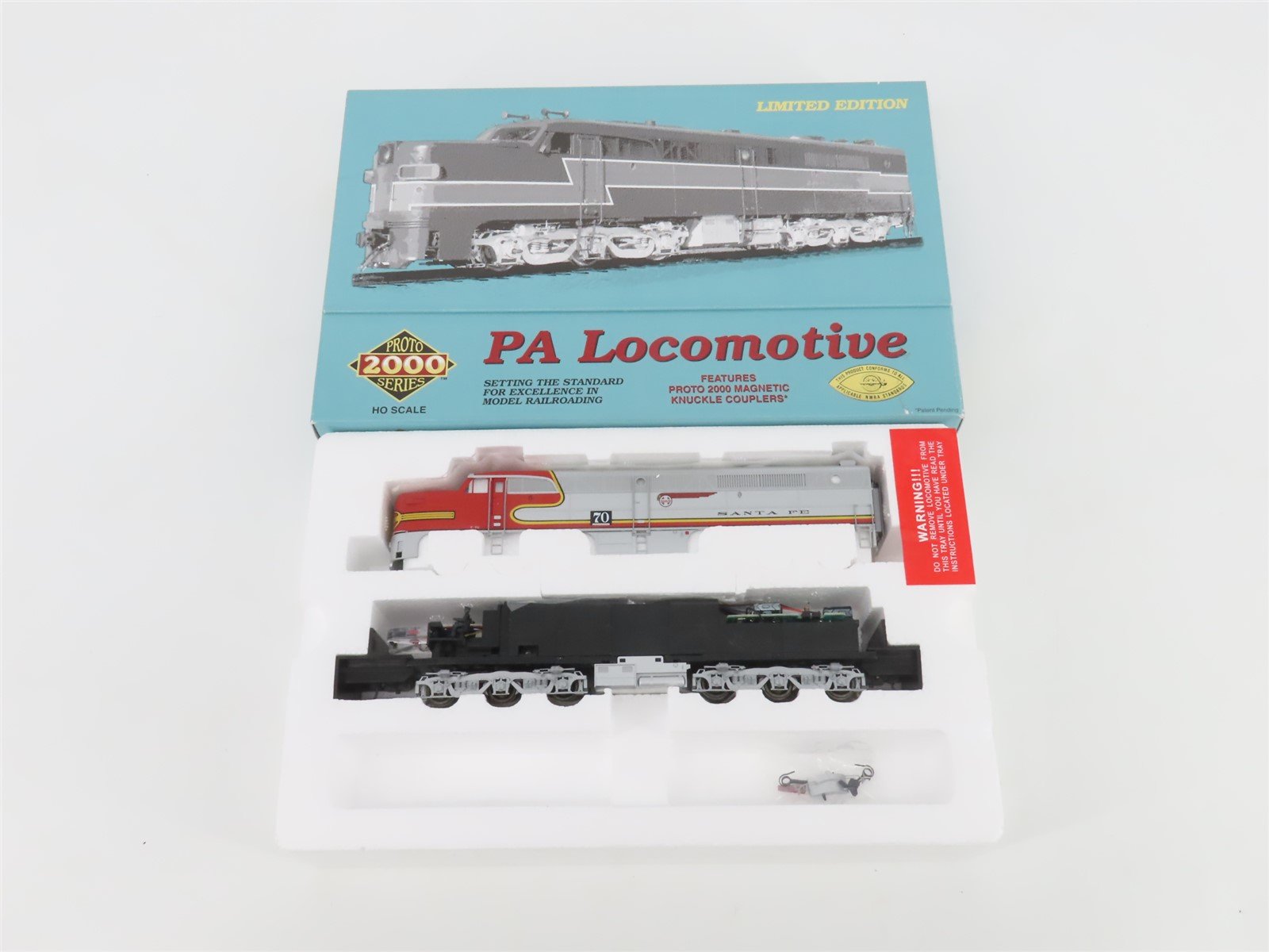 HO Proto 2000 21568 ATSF Santa Fe "Warbonnet" ALCO PA Diesel #70 - DCC Ready