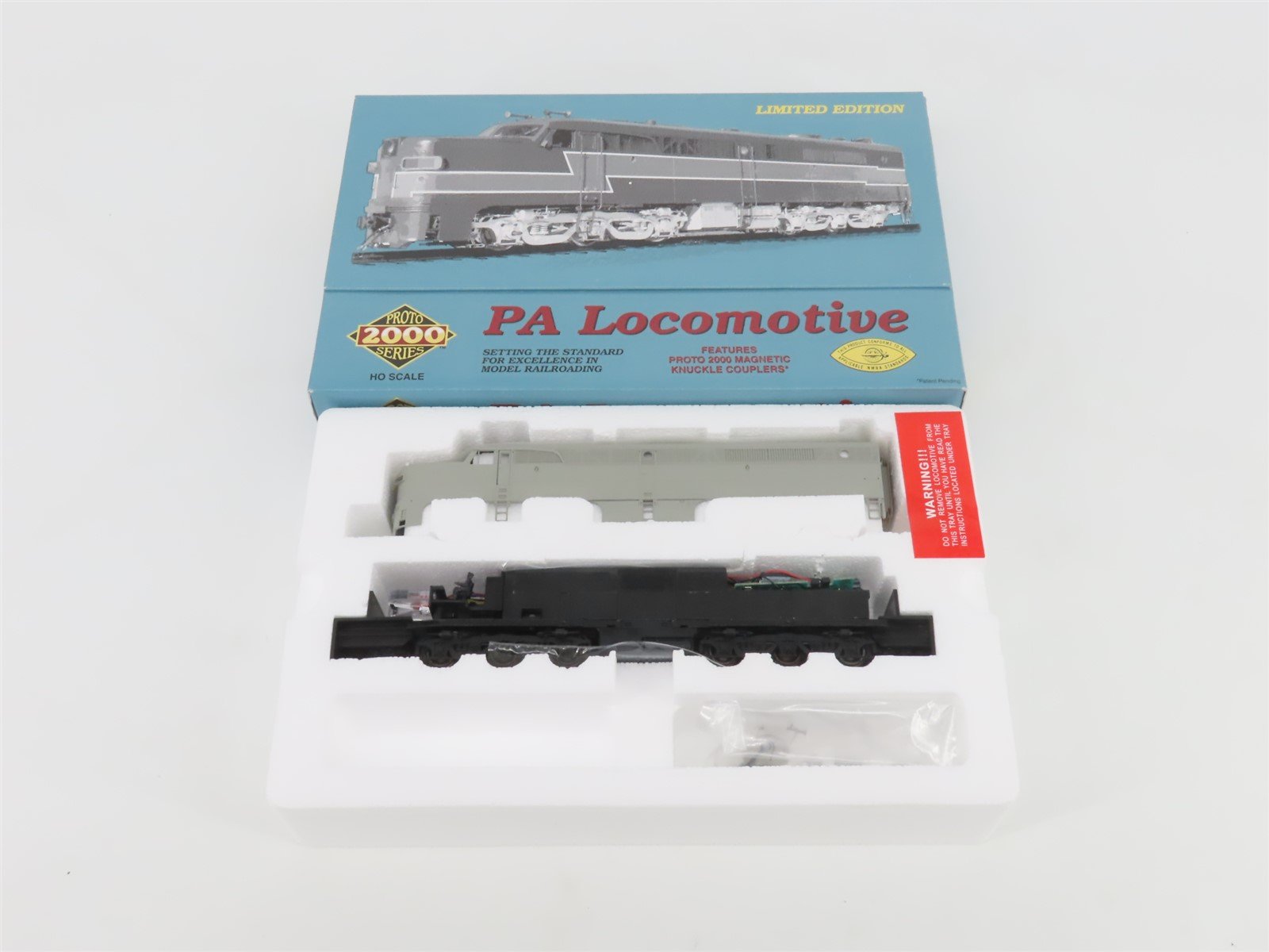 HO Scale Proto 2000 21609 Undecorated ALCO PA Diesel Locomotive - DCC Ready