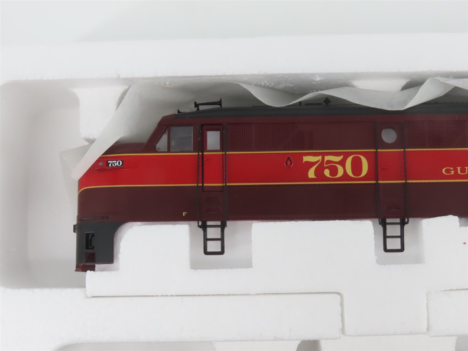 HO Proto 2000 23440 GMO Gulf Mobile & Ohio ALCO FA1/FA2 Diesel Set - BAD GEARS