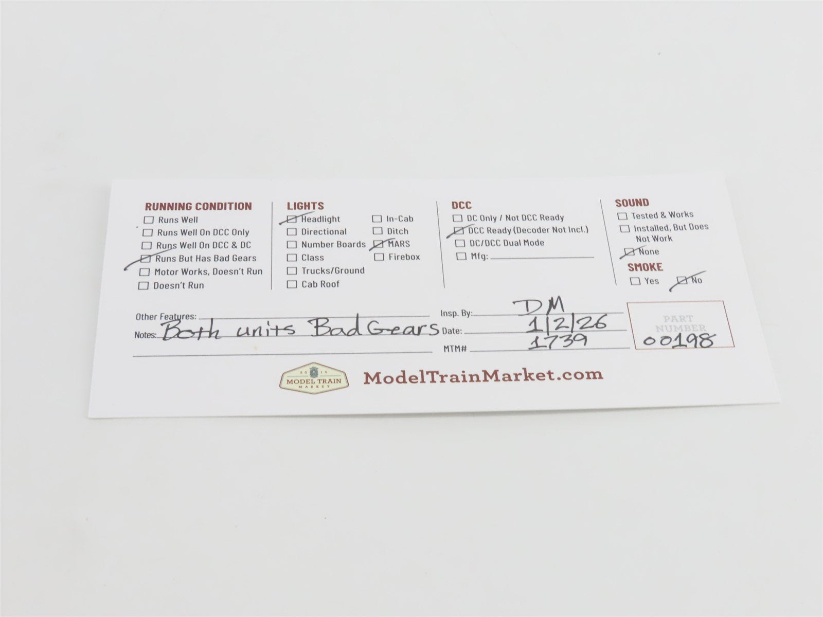 HO Scale Proto 2000 23452 UP Union Pacific ALCO FA1/FB1 Diesel Set - BAD GEARS