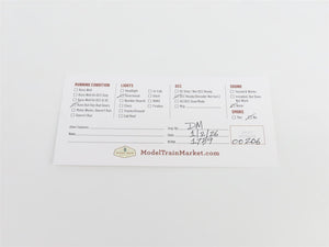 HO Proto 2000 C&O Chesapeake & Ohio EMD GP9 Ph II Diesel No# - BAD GEARS