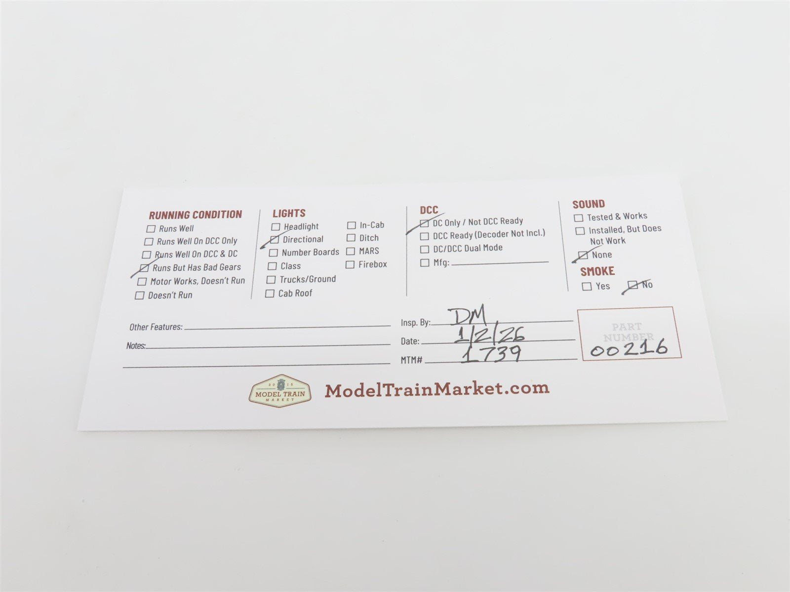 HO Scale Proto 2000 8065 NYC New York Central EMD GP20 Diesel #6103 - BAD GEARS