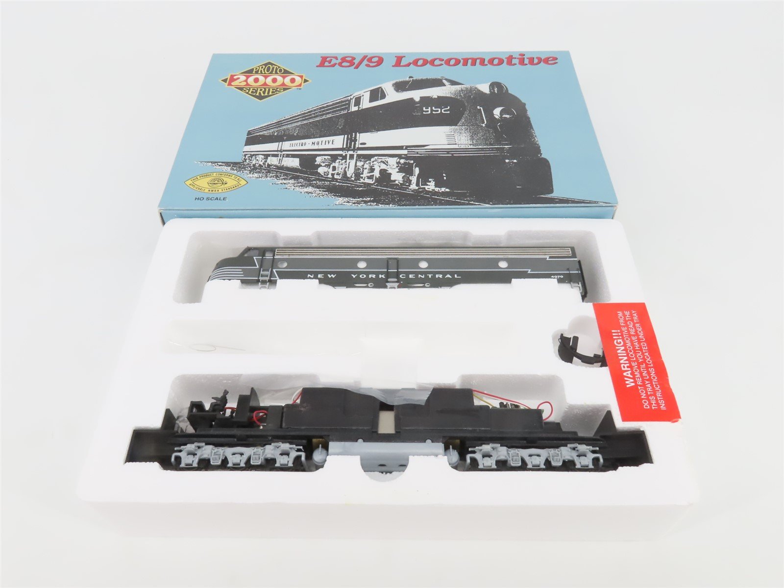 HO Scale Proto 2000 8193 NYC New York Central E8/9A Diesel Locomotive #4070