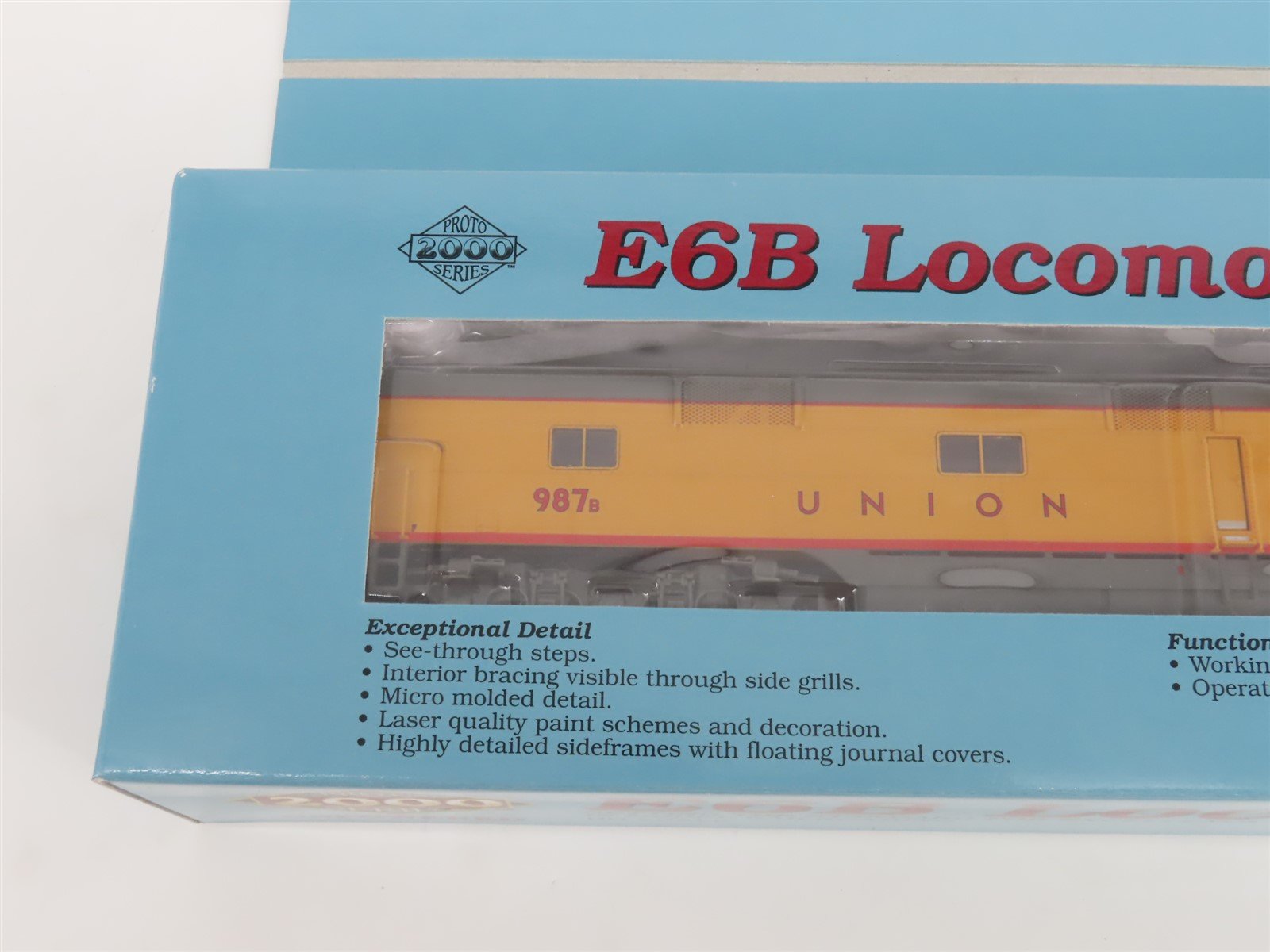 HO Scale Proto 2000 UP Union Pacific E6 A/B Diesel Locomotive Set