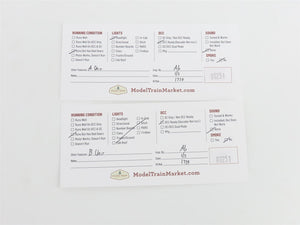 HO Scale Proto 2000 23439 GM&O Gulf Mobile & Ohio FA/FB Diesel Set BAD GEARS