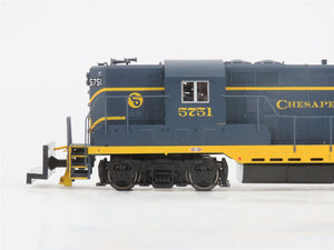 HO Scale Proto 2000 920-40458 C&O Railway GP7II Diesel Loco #5751 wDCC & Sound