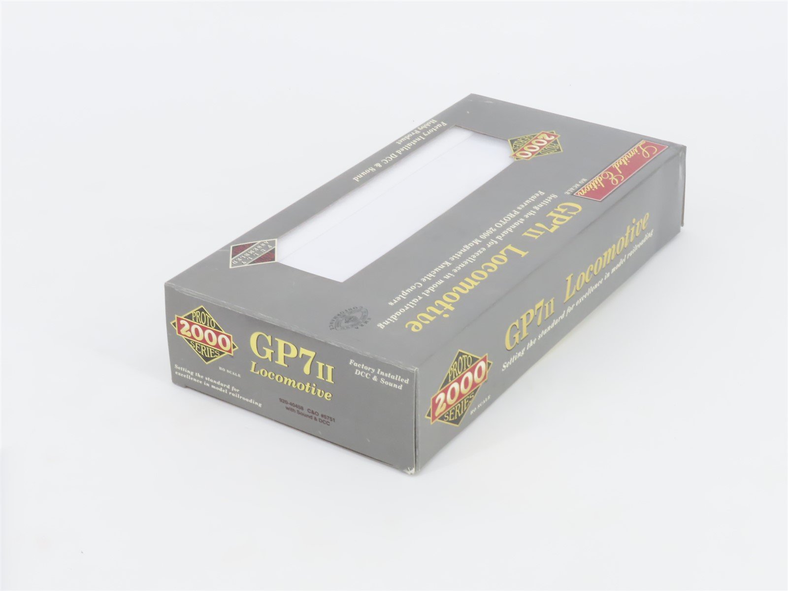 HO Scale Proto 2000 920-40458 C&O Railway GP7II Diesel Loco #5751 wDCC & Sound