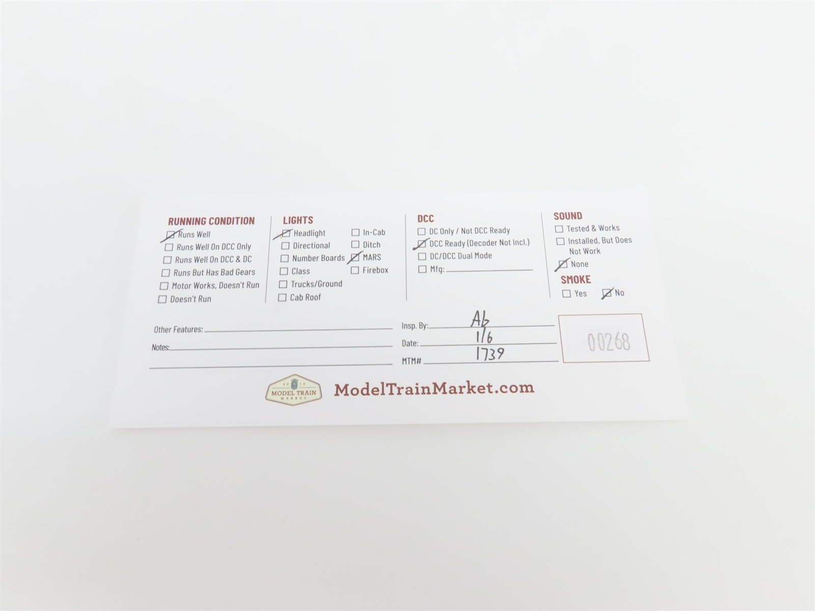 HO Scale Proto 2000 21663 GM&O Gulf Mobile & Ohio PA Diesel Locomotive #291