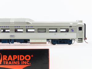 HO Scale Rapido 16622 C&O Railway Budd RDC-1 Diesel Railcar #9061 w/DCC & Sound