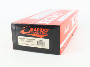 HO Scale Rapido 16622 C&O Railway Budd RDC-1 Diesel Railcar #9061 w/DCC & Sound