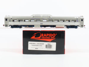 HO Scale Rapido 16623 C&O Railway Budd RDC-1 Diesel Railcar #9062 w/DCC & Sound