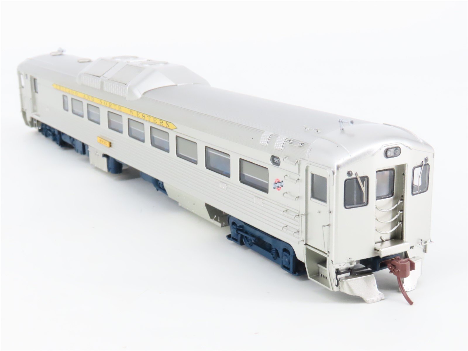 HO Scale Rapido 16659 CNW Railway Budd RDC-2 Diesel Railcar #9935 w/DCC & Sound