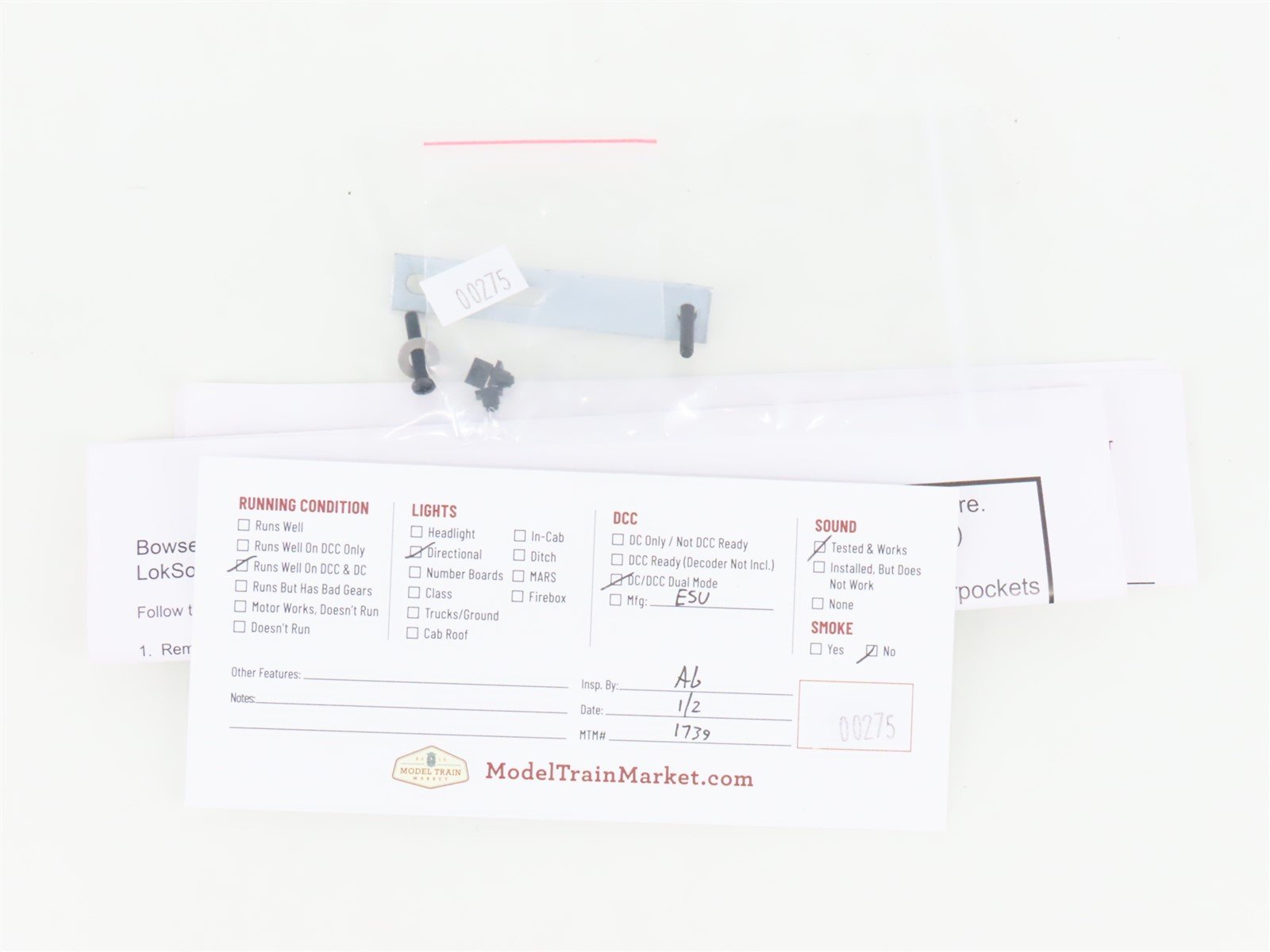 HO Scale Bowser 25195 C&O Chesapeake & Ohio RS3 Diesel Loco #5600 wDCC & Sound