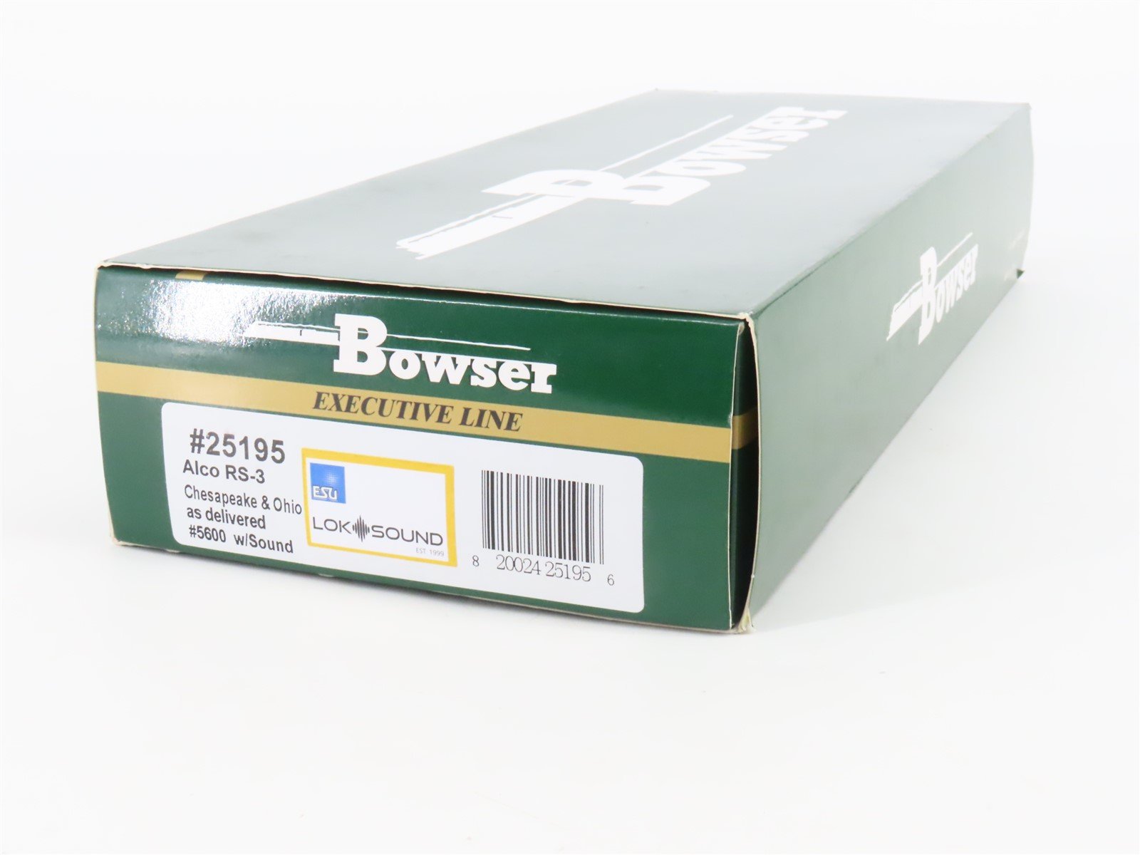 HO Scale Bowser 25195 C&O Chesapeake & Ohio RS3 Diesel Loco #5600 wDCC & Sound