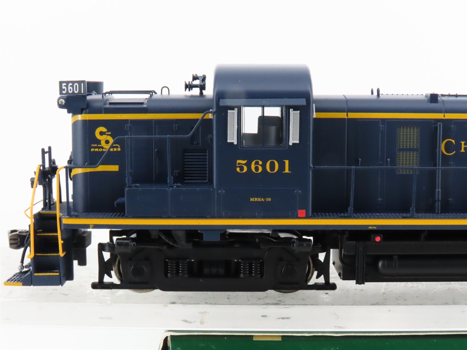 HO Scale Bowser 25196 C&O Chesapeake & Ohio RS3 Diesel Loco #5601 wDCC & Sound