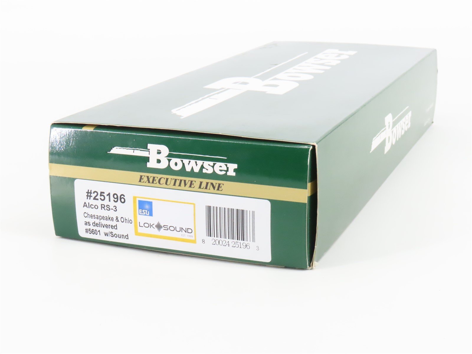 HO Scale Bowser 25196 C&O Chesapeake & Ohio RS3 Diesel Loco #5601 wDCC & Sound