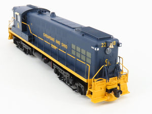 HO Scale Bowser 25081 C&O Chesapeake & Ohio AS616 Diesel Locomotive #2208