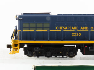 HO Scale Bowser 25084 C&O Chesapeake & Ohio AS616 Diesel Loco #2220 wDCC & Sound