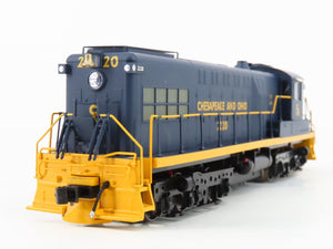 HO Scale Bowser 25084 C&O Chesapeake & Ohio AS616 Diesel Loco #2220 wDCC & Sound