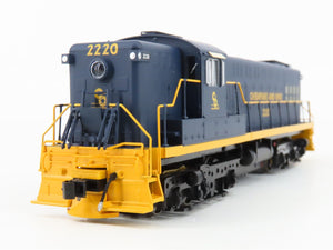 HO Scale Bowser 25084 C&O Chesapeake & Ohio AS616 Diesel Loco #2220 wDCC & Sound