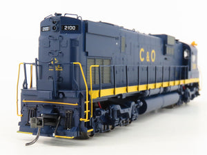 HO Scale Bowser 23793 C&O Chesapeake & Ohio C628 Diesel Loco #2100 wDCC & Sound