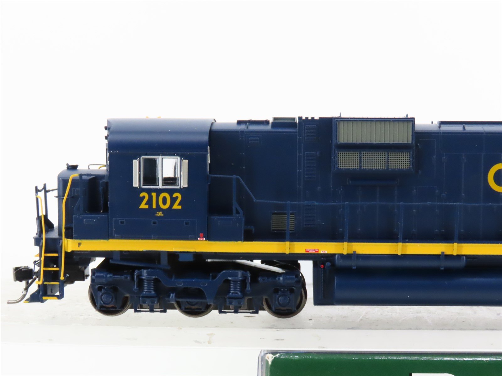 HO Scale Bowser 23794 C&O Chesapeake & Ohio C628 Diesel Loco #2102 wDCC & Sound