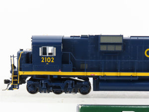 HO Scale Bowser 23794 C&O Chesapeake & Ohio C628 Diesel Loco #2102 wDCC & Sound
